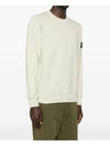 Wappen Patch Garment Dyed Sweatshirt Pistachio - STONE ISLAND - BALAAN 6