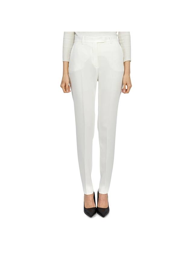 Jerta Straight Pant White - MAX MARA - BALAAN 1