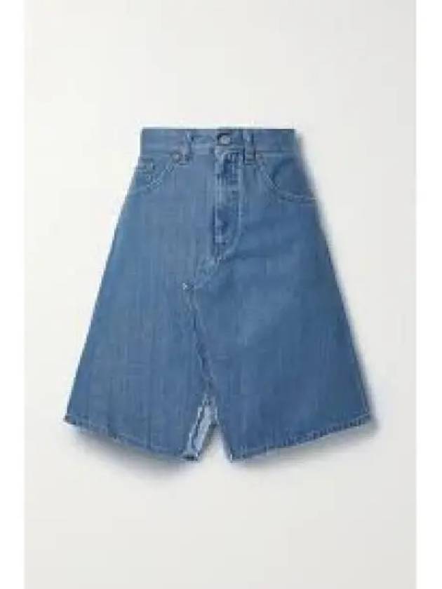 MM6 Maison Margiela Denim Skirt Blue S52MA0187S30845961SS23 1239857 - MAISON MARGIELA - BALAAN 1