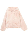 Women's Reversible Quilted Eaton Fur Jacket Rose - MOOSE KNUCKLES - BALAAN 2