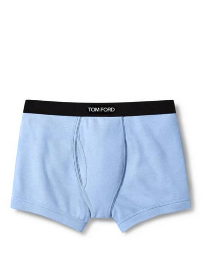 Men's Classic Fit Boxer Briefs Aqua - TOM FORD - BALAAN 2