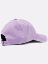 Patch Logo Cotton Ball Cap Purple - ACNE STUDIOS - BALAAN 5