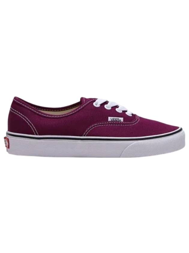 Authentic Color Theory Low Top Sneakers Dark Purple - VANS - BALAAN 1