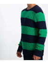 Boys Cable Twist Round Stripe Knit - POLO RALPH LAUREN - BALAAN 2