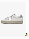 Hi Star White Metallic Silver Heel Tab Sneakers - GOLDEN GOOSE - BALAAN 2