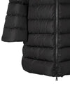 Women's Dombes Down Long Padded Jacket Black - MONCLER - BALAAN 5