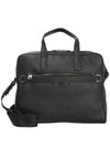 Lettering Logo Briefcase Black - HUGO BOSS - BALAAN 2