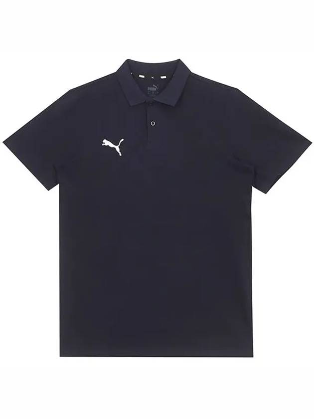 Team Goal Casual Polo Shirt Navy - PUMA - BALAAN 3