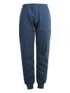 Men's Logo Print Cotton Track Pants Navy - ALEXANDER MCQUEEN - BALAAN 2