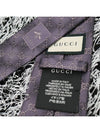 408869 GG logo SILK slim tie - GUCCI - BALAAN 3