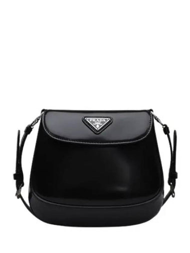 Cleo brushed leather mini bag shoulder - PRADA - BALAAN 1