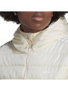 Slim fit lightweight padded jacket HK5251 cream WOMENS UK8 - ADIDAS - BALAAN 5