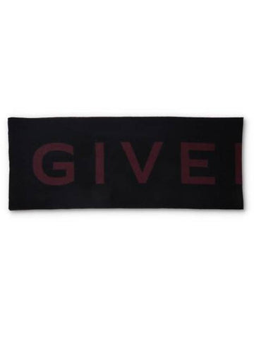 Logo Muffler Black - GIVENCHY - BALAAN 1