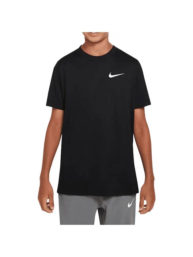 Genuine Junior Dry Fit Legend Short Sleeve T Shirt DX9537 010 - NIKE - BALAAN 1