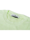 Men's Wappen Patch Knit Top Light Green - STONE ISLAND - BALAAN 4