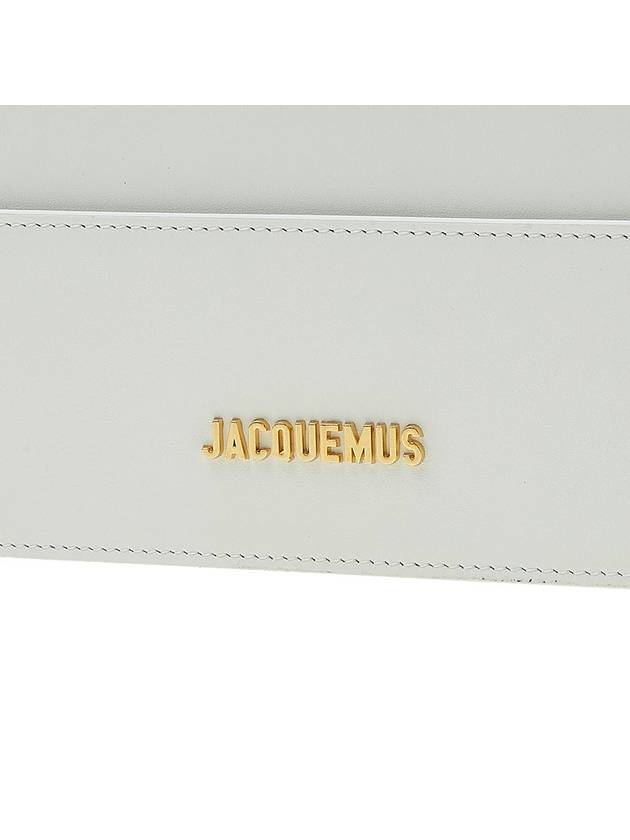 Le Siusio Chain Shoulder Bag White - JACQUEMUS - BALAAN.