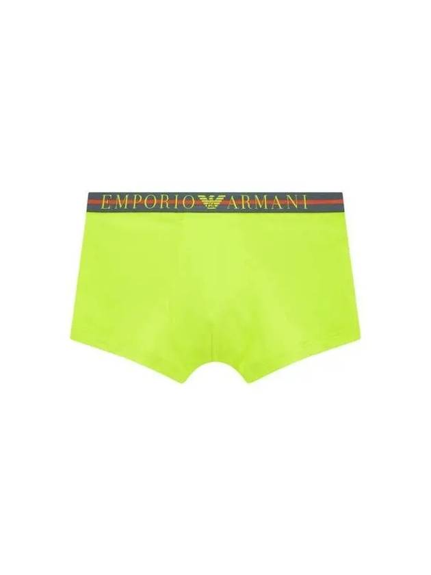 UNDERWEAR Men s Center Line Banding Cotton Drawn Neon Green 270634 - EMPORIO ARMANI - BALAAN 1