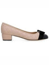 Vara Quilted Pumps Beige - SALVATORE FERRAGAMO - BALAAN 2