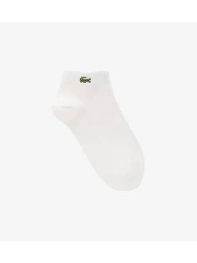 Men s Basic Solid Ankle Socks OFFWHITE Off White - LACOSTE - BALAAN 1