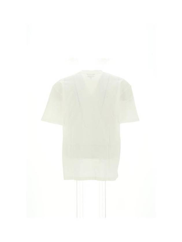 Moran Openwork Short Sleeve T-Shirt White - A.P.C. - BALAAN 3