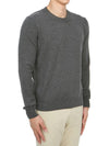 Crew Neck Cashmere Knit Top Grey - MAISON MARGIELA - BALAAN 4