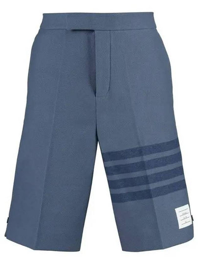 4 Bar Stripe Shorts Blue - THOM BROWNE - BALAAN 2