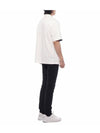 Men's Cotton Polo Shirt White - BURBERRY - BALAAN 7