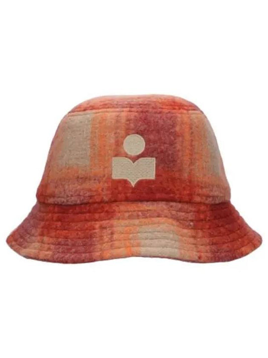 Hailey Logo Bucket Hat Orange - ISABEL MARANT - BALAAN 1