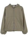 Diamond CD Logo Reversible Zip-Up Hoodie Beige - DIOR - BALAAN 2