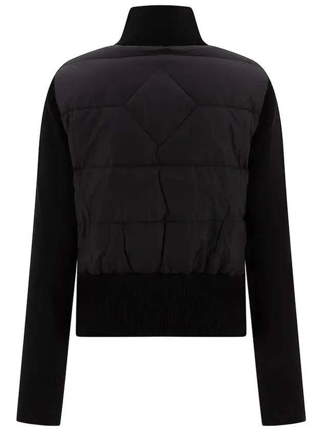 Hybridge Wide Quilted Knit Jacket Black - CANADA GOOSE - BALAAN 3