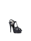 Classic Tribute 105 Sandal Heels Black - SAINT LAURENT - BALAAN 3