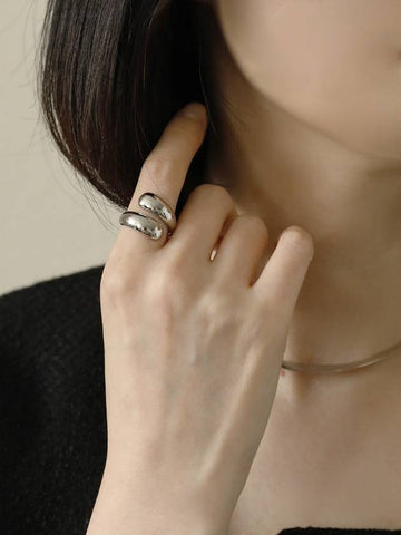 Snake Flow Ring Silver - SOSOO - BALAAN 1