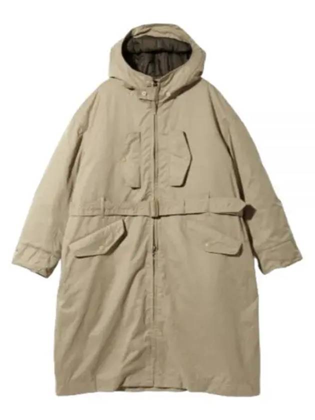 Storm Coat A Khaki PC Coated Cloth 23F1D033 NQ192 SD012 CP Clothed - ENGINEERED GARMENTS - BALAAN 1