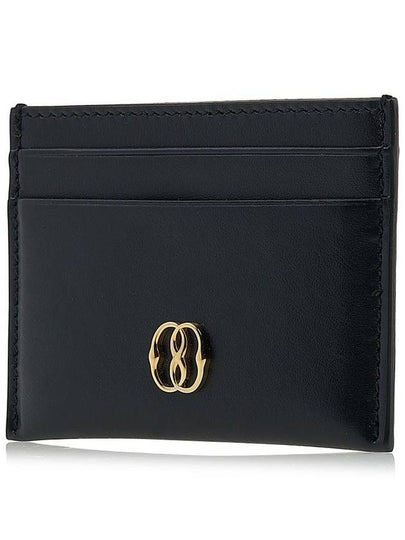 Emblem Logo Card Wallet Black - BALLY - BALAAN 2