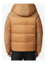 Detachable Sleeve Hooded Padding Beige - BURBERRY - BALAAN 4