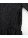 Black smoke dress - GANNI - BALAAN 10