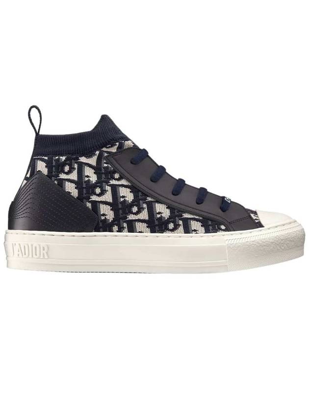 Walk N Platform Low Top Sneakers Deep Blue - DIOR - BALAAN 3