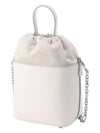 5AC Number Logo Texture Leather Bucket Bag Ivory - MAISON MARGIELA - BALAAN 4