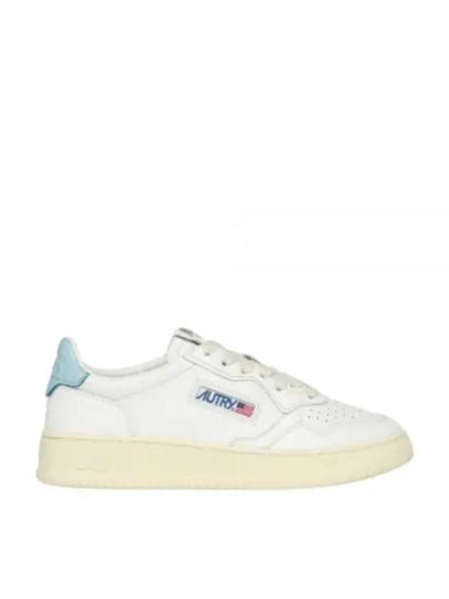 Medalist Light Blue Tab Low Top Sneakers White - AUTRY - BALAAN 2