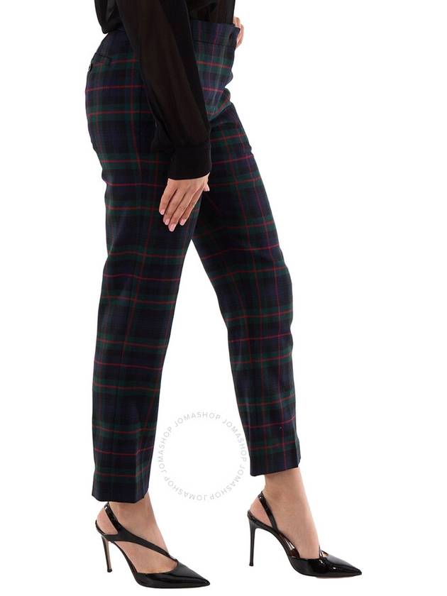 Burberry Leamington Plaid Print Pants, Brand Size 4 (US Size 2) - BURBERRY - BALAAN 2