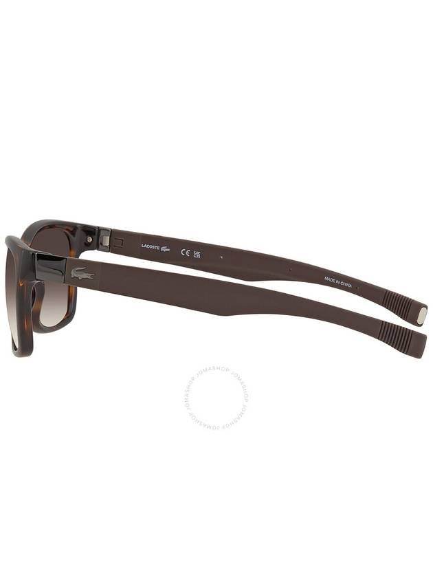 Lacoste Brown Square Unisex Sunglasses L662S 214 54 - LACOSTE - BALAAN 3