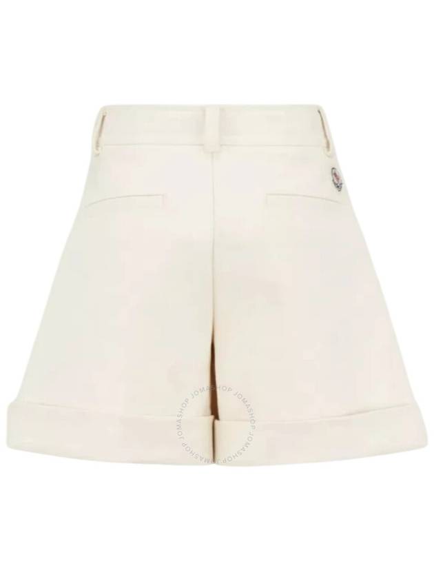 Moncler Girls High Waisted Cotton Shorts Size 10Y - MONCLER - BALAAN 2