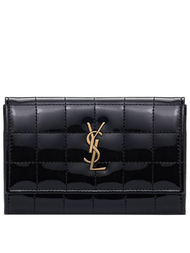 Cassandra Matelasse Wallet 742430 AACQF 1000 - SAINT LAURENT - BALAAN 1