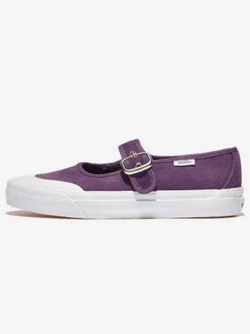 Shoes Sneakers Running Comfortable Mary Jane Suede Grape Jam - VANS - BALAAN 1