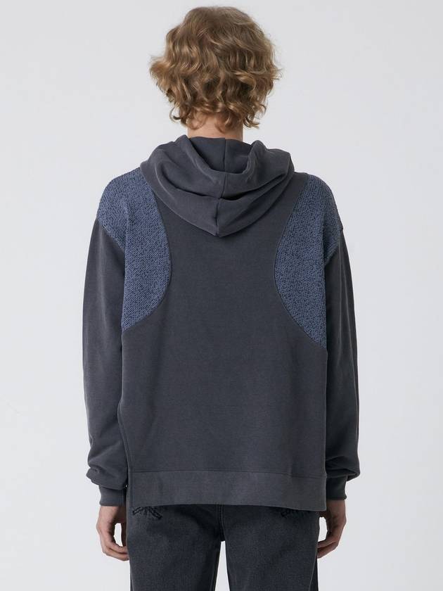 Knit block hooded t-shirtGE - DILETTANTISME - BALAAN 4