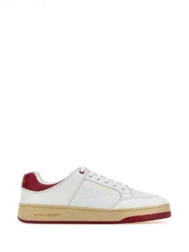 SL 61 Smooth Leather Sneakers 271125 - SAINT LAURENT - BALAAN 1