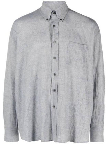 Burrow Sisker Button Long Sleeve Shirt Sky Blue - OUR LEGACY - BALAAN 1