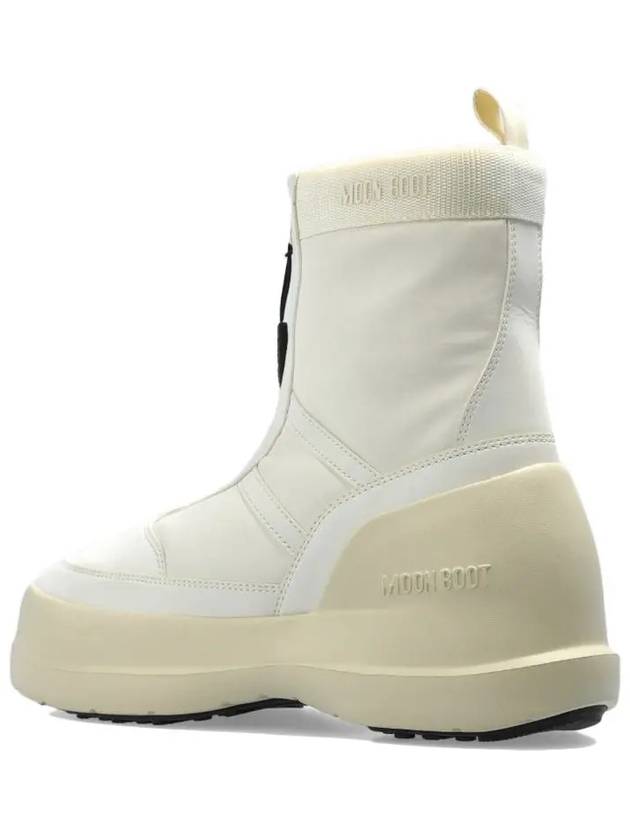 Zip Ankle Boots White - MOON BOOT - BALAAN 4