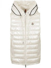 Akaishi Padded Down Vest White - MONCLER - BALAAN 3