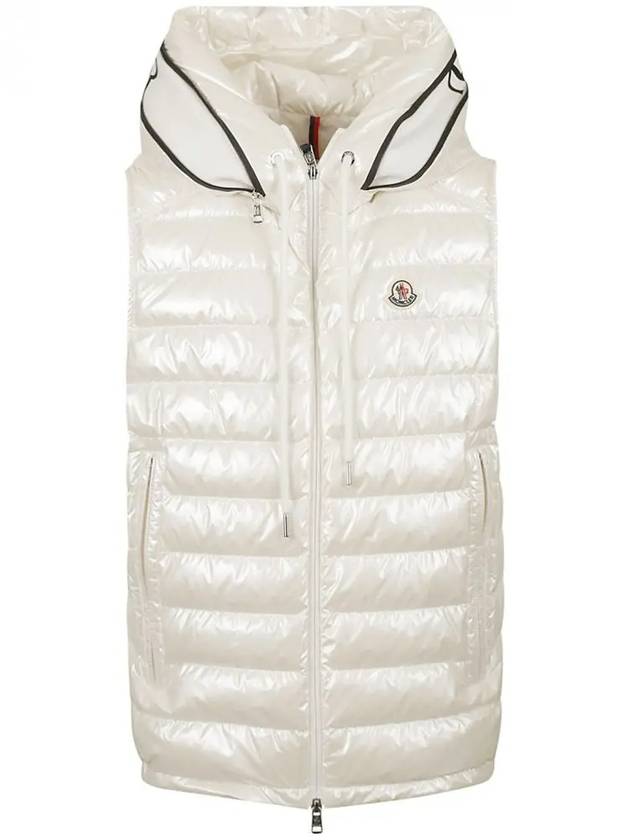 Akaishi Padded Down Vest White - MONCLER - BALAAN 2